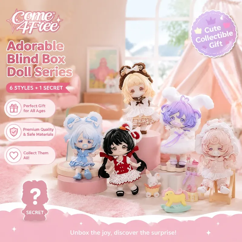Collectible & Vintage Dolls For Christmas - Série de Caixas Surpresa Come4free: Boneca