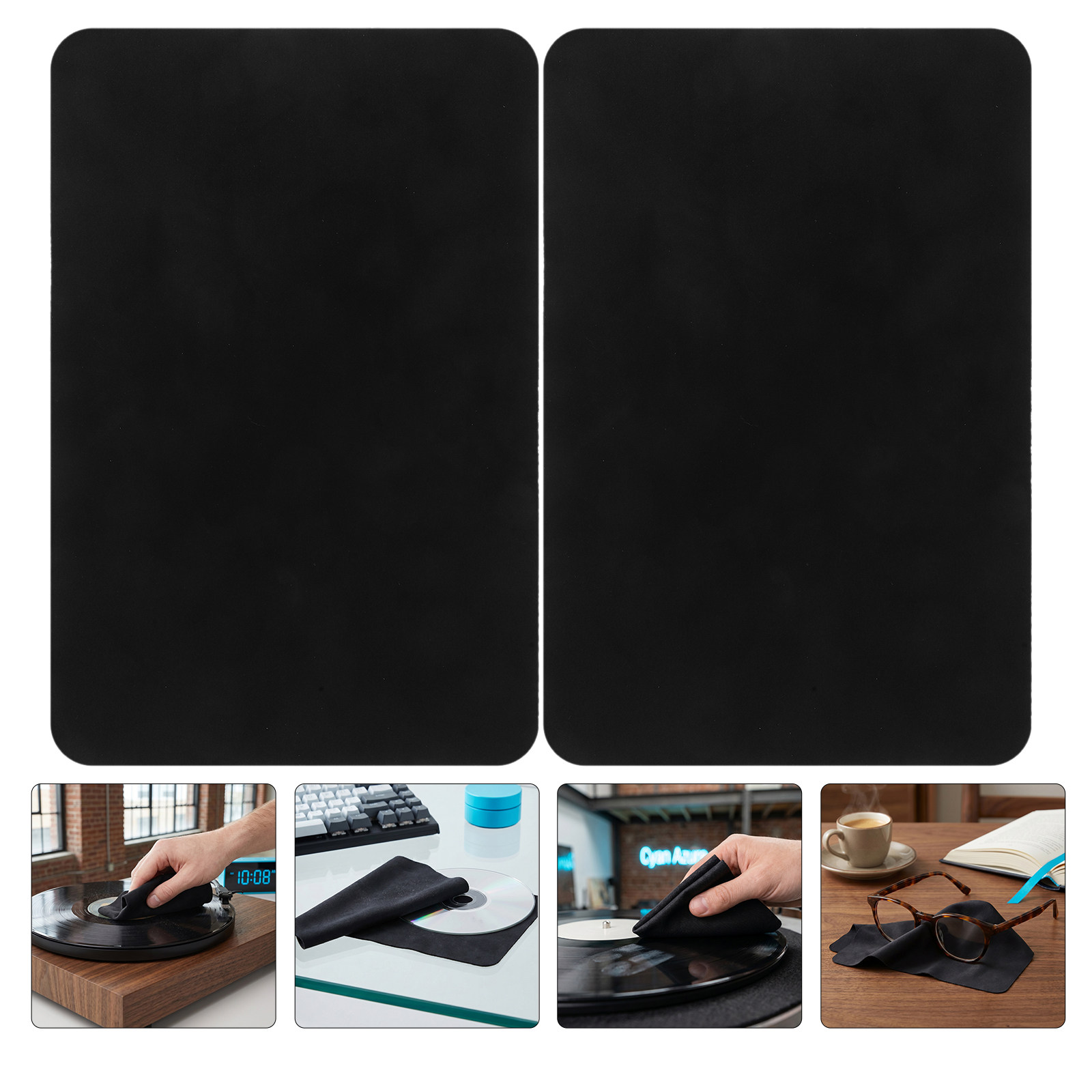 10 Panos de Limpeza de Microfi - Vinyl Record Cleaner avaliação e preço