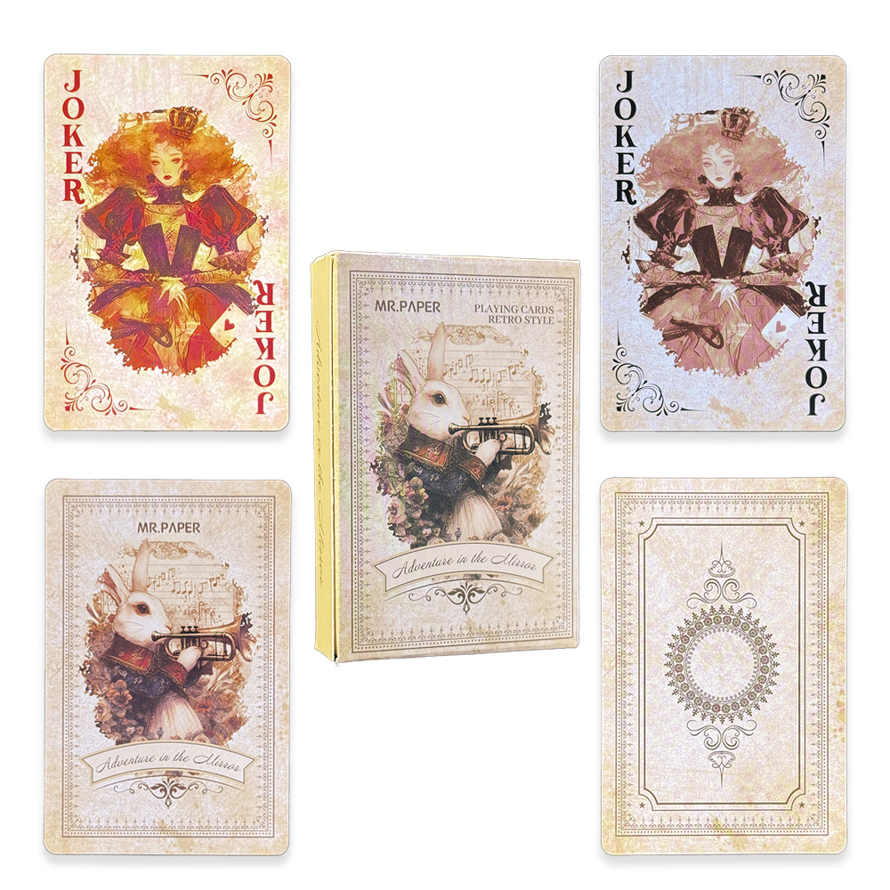 55 Cartas de Baralho Alice no  - Vintage Collectible Playing Cards avaliação e preço