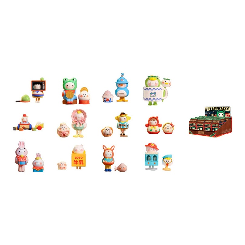 POP MART Bobo&Coco Coleção Loj - Vintage And Collectible Stores avaliação e preço