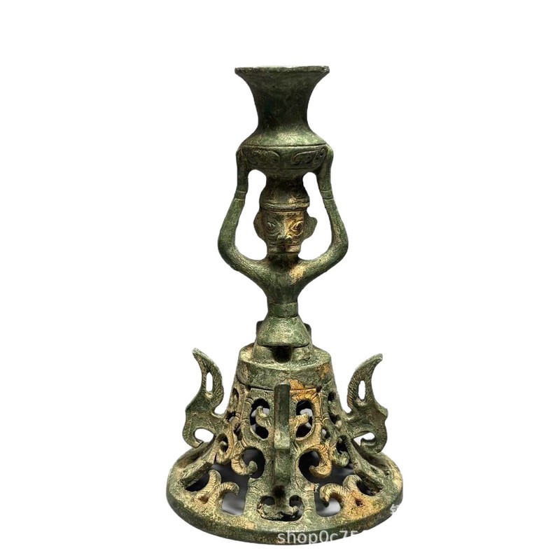 Réplica antiga de Sanxingdui d - Collectible Vintage Lamps avaliação e preço