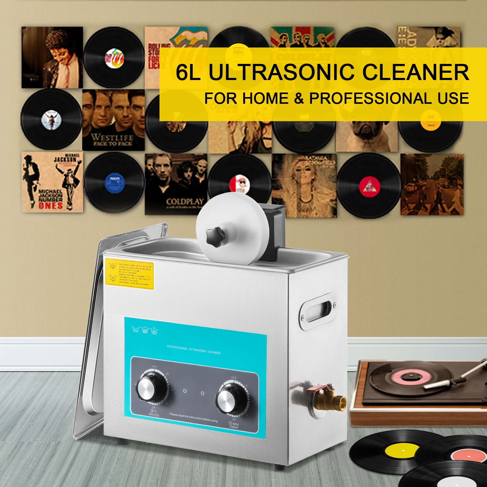 Limpador de Discos de Vinil SI - Vinyl Record Cleaner avaliação e preço
