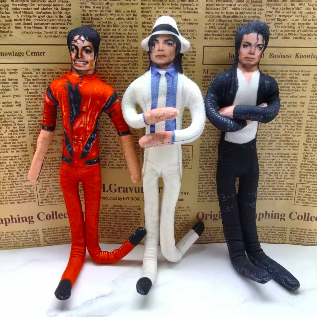 Boneco de Pelúcia Vintage MJ M - Vintage Collectible And Vintage Dolls avaliação e preço
