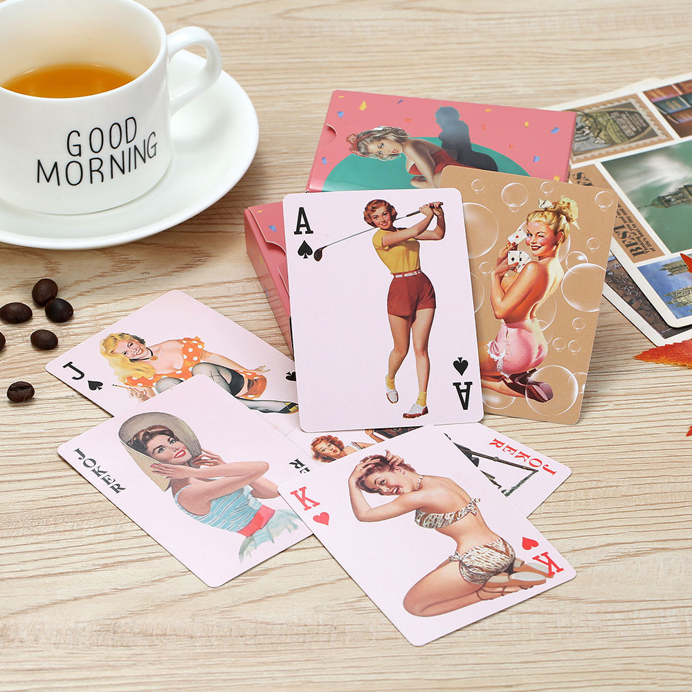 Cartas de jogo de beleza de bi - Vintage Collectible Playing Cards avaliação e preço