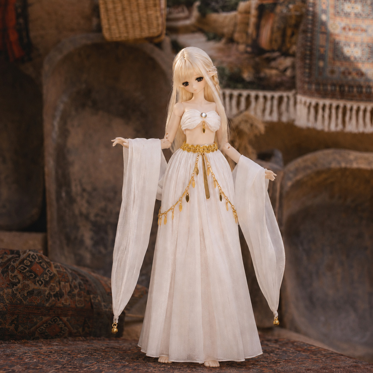 Vestido de Deusa Grega Vintage - Vintage Collectible And Vintage Dolls avaliação e preço