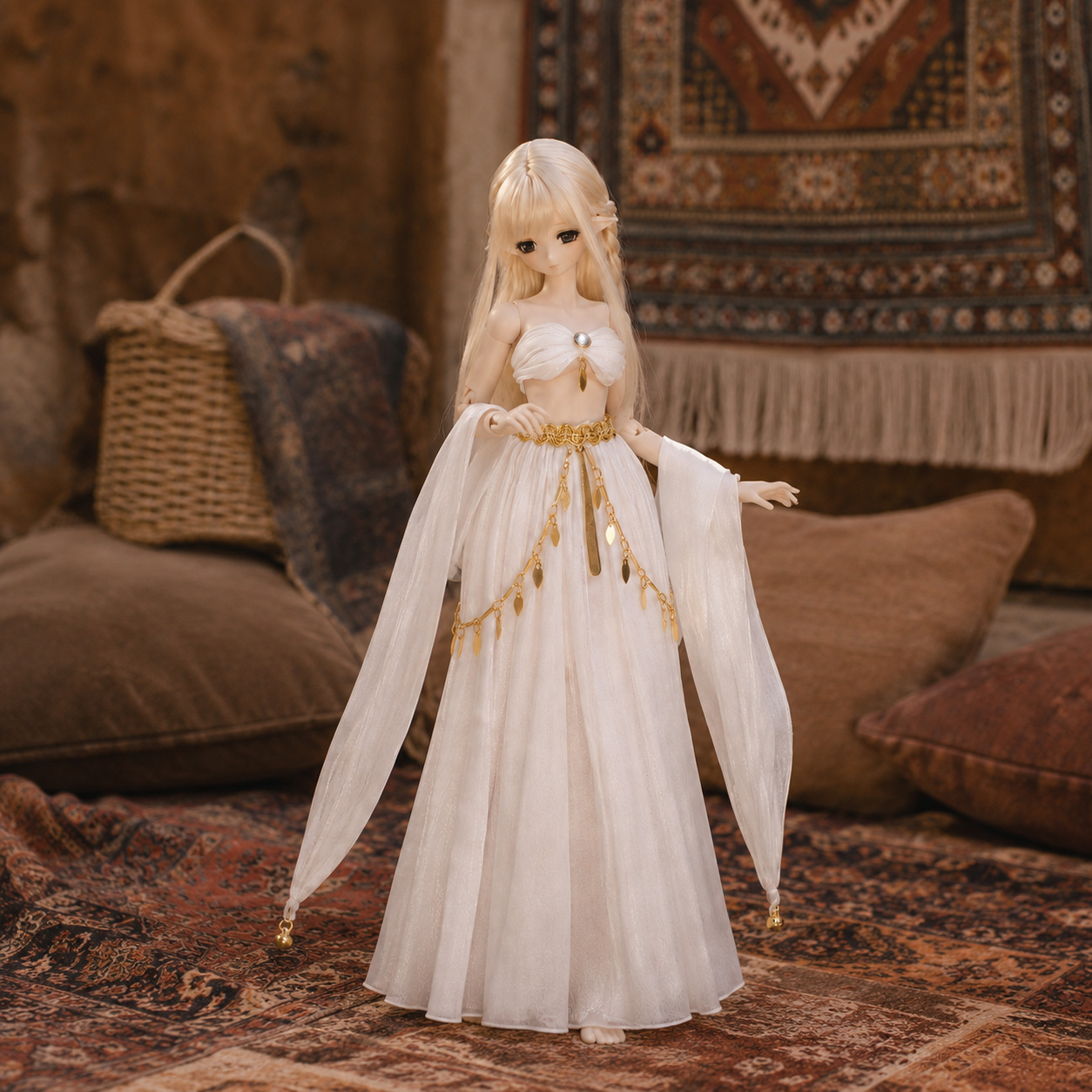 Vestido de Deusa Grega Vintage - Vintage Collectible And Vintage Dolls avaliação e preço